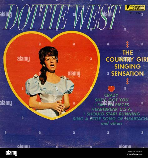 Dottie West - Vintage vinyl album cover Stock Photo - Alamy