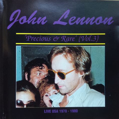 John Lennon - Precious & Rare (Vol. 3) | Releases | Discogs