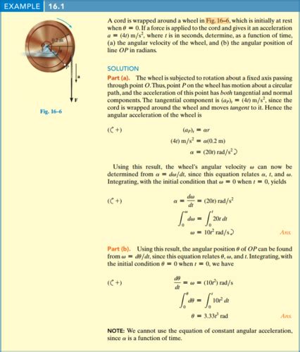 Angular Acceleration Examples