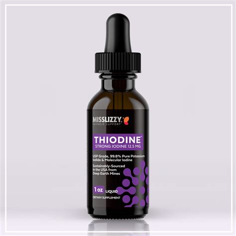 Thiodine Total Iodine Complex, Lugol's 5% Solution, USP, Thyroid ...