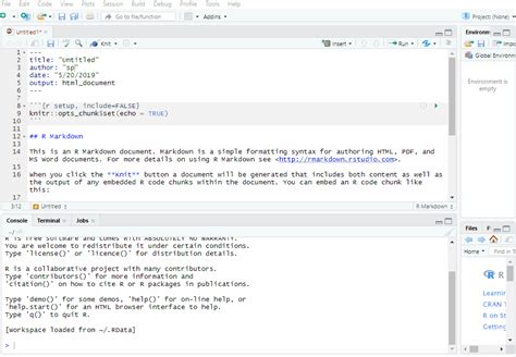 PIPING HOT DATA: Introducing RStudio and R Markdown