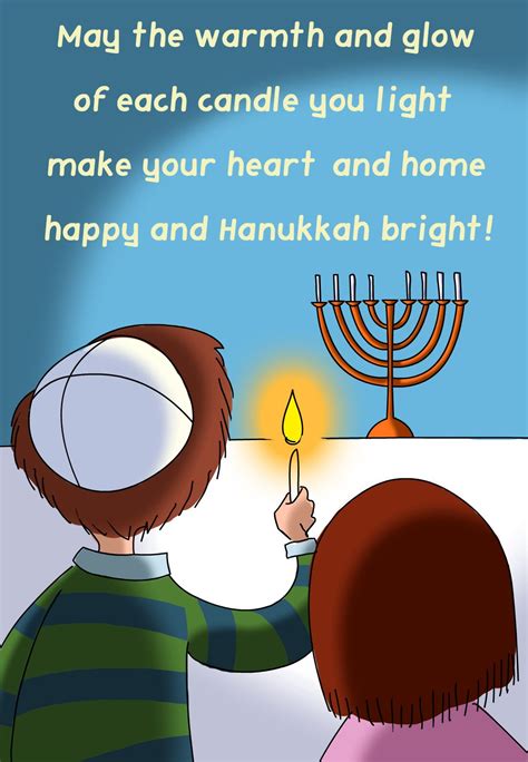 Free Printable Hanukkah Bright Greeting Card | Hanukkah greeting, Hanukkah cards, Rosh hashanah ...