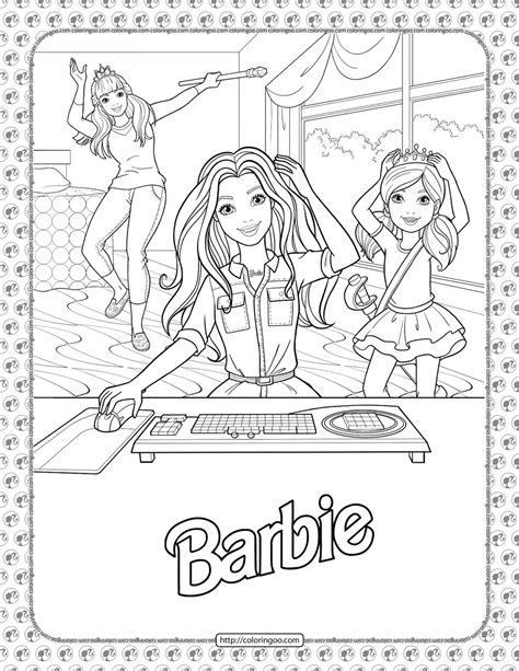 Barbie princess adventure coloring pages 03 – Artofit