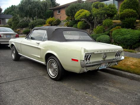 Seattle's Classics: 1968 Ford Mustang Convertible