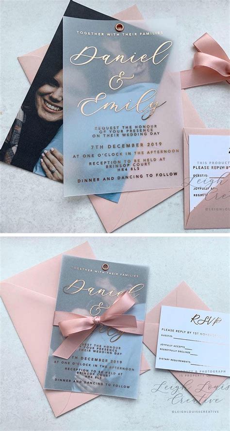 9 New Types of Modern Wedding Invitation Ideas for Every Cool Couple - Elegantweddinginvites.com ...