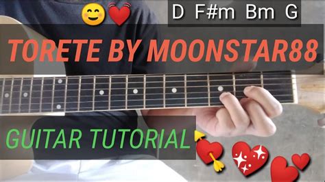 Torete (MOONSTAR88) - Guitar Tutorial | 4 CHORDS ONLY - YouTube