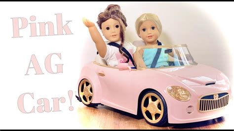 American Girl Pink RC sports car review - YouTube