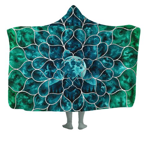 Celestial Mirage Hooded Blanket. This Blanket is lovingly handcrafted for you in beautiful ...