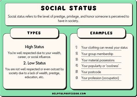 21 Social Status Examples (2024)