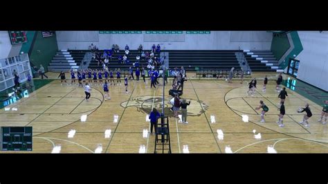 Elkhorn Valley High School vs Niobrara-Verdigre C team Womens Varsity Volleyball - YouTube