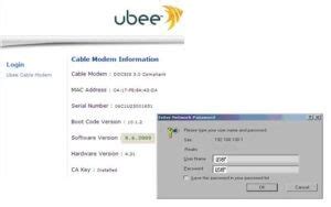 Ubee Router Login [Reset, Password, IP] - Techwarior