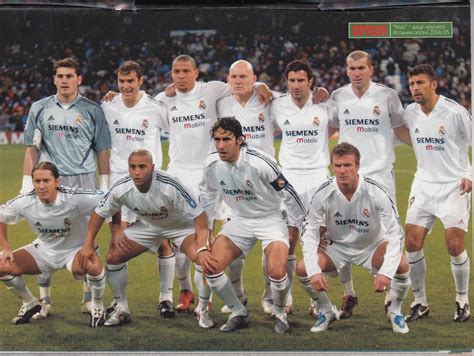 sport photo retro: Real Madrid 2005