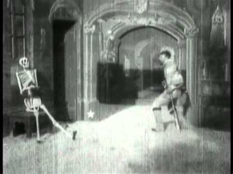 The Haunted Castle 1896 George Melies Silent Film - YouTube