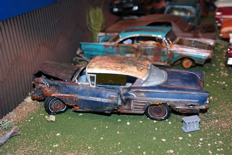 Junk yard diorama - WIP: Dioramas - Model Cars Magazine Forum