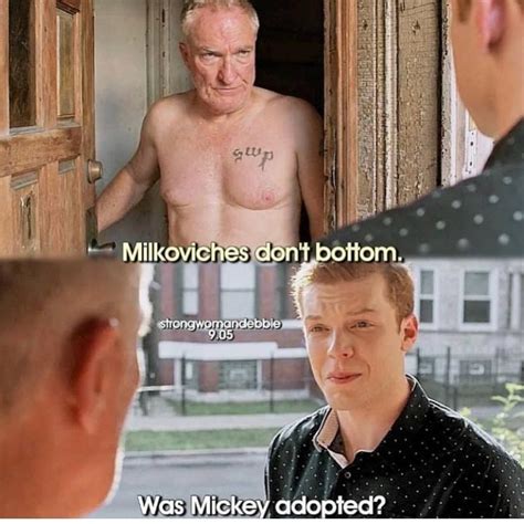 Shameless. Ian Gallagher. Terry Milkovich. Mickey Milkovich. Gallavich. | Chiste meme, Memes ...