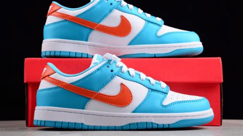 Novo Nike Dunk Low “Miami Dolphins” tem imagens oficiais reveladas