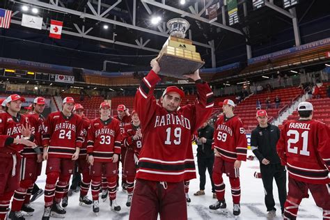 Coronato delivers ECAC Hockey championship, NCAA bid for Harvard in ...