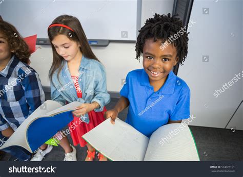 Kids Reading Book Classroom School Stock Photo (Edit Now) 574025161