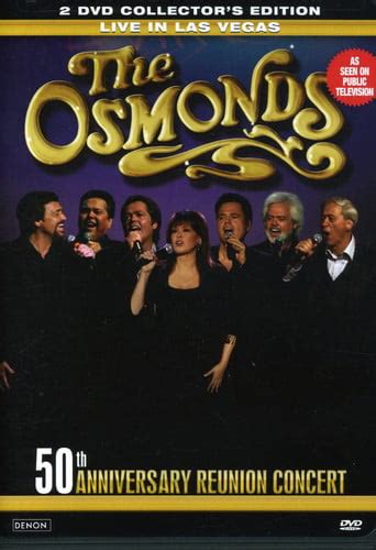 The Osmonds: Live in Las Vegas: 50th Anniversary Reunion Concert (DVD ...