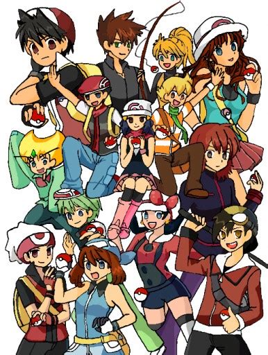 Colors Live - pokemon adventures-all characters :) by pokemonHeartGold