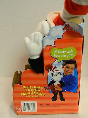 Wubbulous World of Dr. Seuss Cat In The Hat w/t Gink Plush Rhyme ...