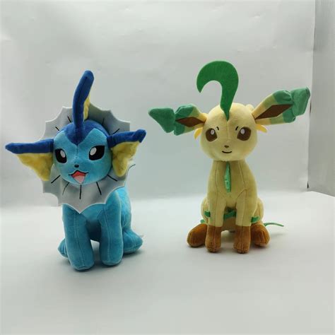 Pokemoned Plush Toy Eevee Evolution Pluh Stuffed Doll Flareon Vaporeon ...