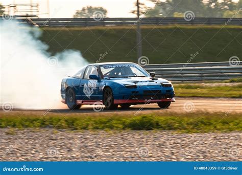 Nissan 240SX drift car editorial stock image. Image of cobra - 40843359