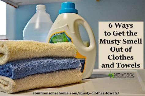 6 Ways to Get the Musty Smell Out of Clothes and Towels