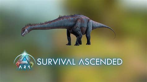 ARK Survival Ascended Diplodocus taming guide