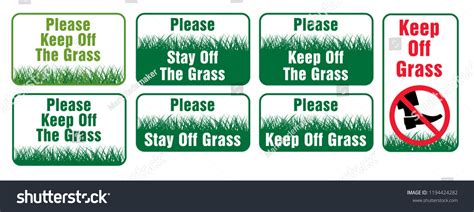 569 Keep off lawn sign Images, Stock Photos & Vectors | Shutterstock