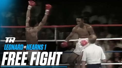 Sugar Ray Leonard vs Thomas Hearns I | ON THIS DAY FREE FIGHT - YouTube