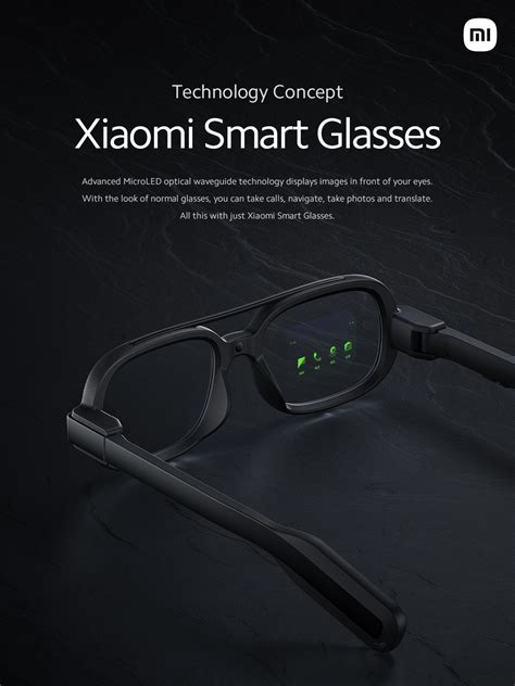 Xiaomi Smart Glasses, sus primeras gafas inteligentes de Xiaomi