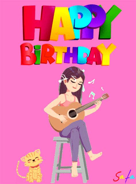 Happy Birthday Song Video, Birthday Animated Gif, Birthday Wishes Songs, Happy Birthday Music ...