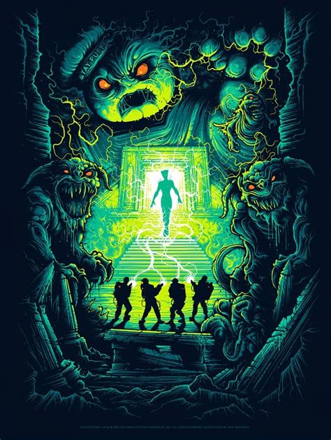 Ghostbusters 30th Anniversary Dan Mumford Are You a God? Poster Release Horror Movie Posters ...