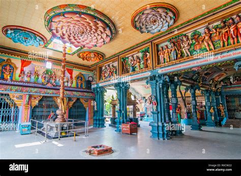 Interior Of The Sri Kailasanathar Swami Devasthanam Or Captains Garden Temple Is The Oldest ...