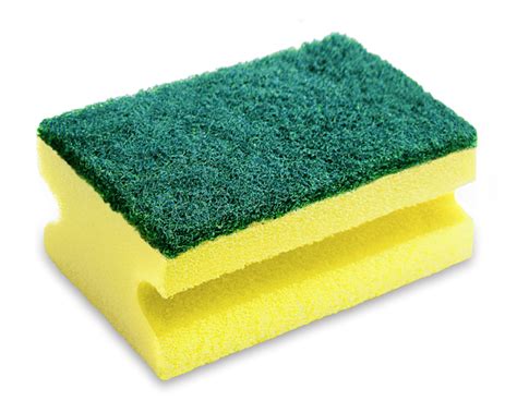 washing sponge PNG transparent image download, size: 749x600px