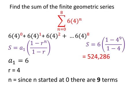 Geometric Series