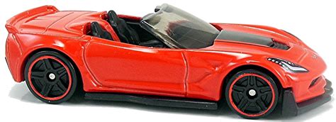 Corvette C7 Z06 Convertible - 72mm - 2018 | Hot Wheels Newsletter