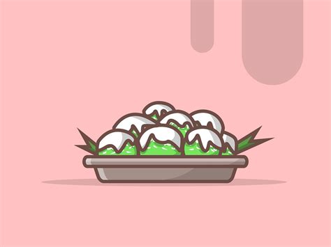 Klepon cake by Rizki Al Ghazali on Dribbble