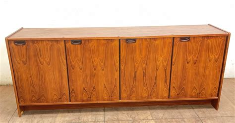 Lot - Modern Rosewood Office Storage Credenza