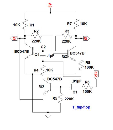 What is a T Flip-Flop ??? (Using Discrete Transistors)