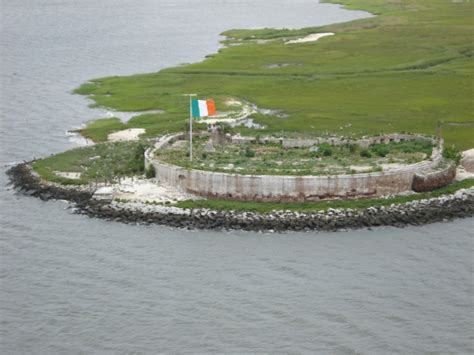 Castle Pinckney From the Air June 2013 (click to enlarge) | Castle Pinckney - Charleston SC