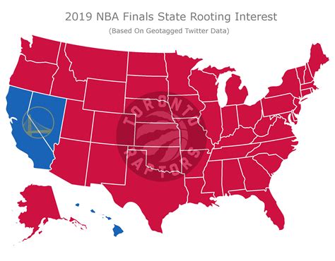 47 States Are Cheering For The Raptors Over The Warriors In The NBA Finals | The Smoke Room