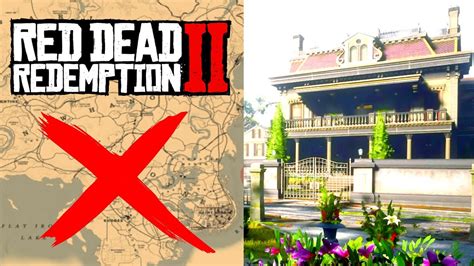 RDR2 ONLINE ST DENIS SECRET MANSION MAP [MAP ONLY] - YouTube