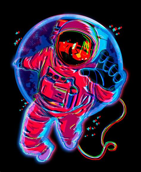 Cool Astronaut Art