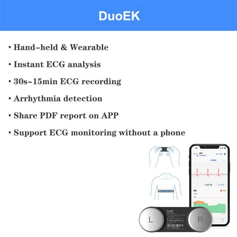 Portable Personal EKG ECG Monitor Heart Monitor New UK Stock | eBay