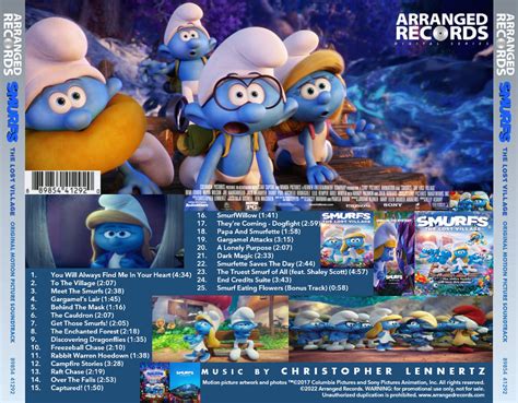 Smurfs: The Lost Village: OST (Back) by kidsfan on DeviantArt