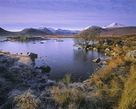 Frosted Lochan Rannoch : Rannoch Moor, Glencoe, Scotland : Transient Light