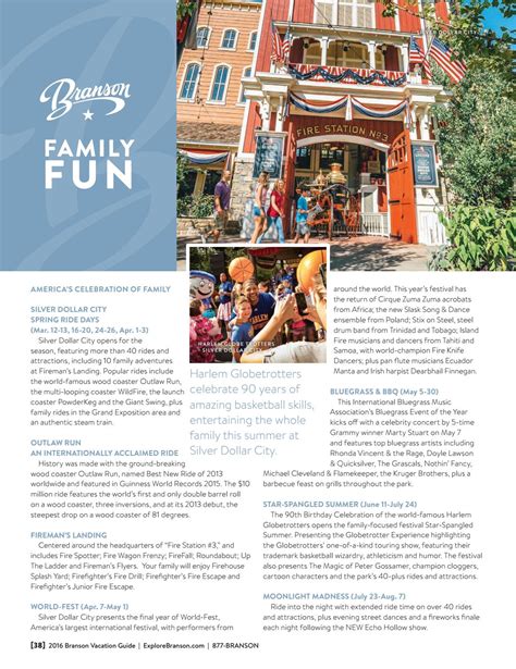 2016 Branson Vacation Guide by Branson Convention and Visitors Bureau - Issuu