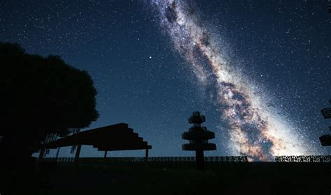 Milkyway Galaxy Night Sky Texture Packs 1.17.1/1.16.5 - Minecraft ...